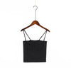 Women Knitted Bustier Crop Top Women Bust Details Elastic Tube Tank Tops Beach Cami Top
