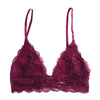 Women Lace Bra Wire Vest Bustier Sheer Camisole Top Seamless Transparent Cup Wireless Bras Lingerie Tops