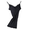 Women Lace Camis 70%Real Silk 30%Cotton Lace Camisoles Spandex knits Soft Basic shirt 2022 New Vest Solid colors