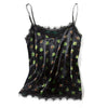 Women Lace Camisoles Sexy V neck 100% Silk Velvet Camis 2022 Fall Winter Bottoming shirt Black Wine