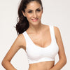 Women Ladies Stretch Vest Bras Tops Underwear Seamless Slim Casual Push Up Shapewear Bra 2022 New Y4