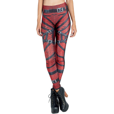 Women Leggings 3D Printed Leggins 2022 Fashion Design High Waist Mechanical Gear Woman Pants Steampunk Star Wars Cosplay