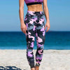 Women Leggings Capris High Compression Camouflage Pants Patchwork Leggings for Fitness Work Out Legins Mesh Push Up Leggings