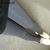 Women Leggings Plus Size Women Clothing Warm Autumn 2022 4xl 3xl Big Size High Waist Slim Knitted Legging Pants Legins Black XXl