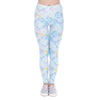 Women Leggings Push Up unicorn star rainbow Printed cartoon Trousers blue purple Unicorn Legging High Waist Legins female Pants