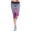 Women Leggings Summer Capri Pants For Fitness Clothes Elastic Capris Leggings