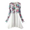 Women Long Chiffon Floral Sunscreen Ladies Cardigan Blouses Summer Beach Ladies Shirt Tops 2023