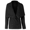 Women Long Sleeve Open Front Short Cardigan Suit Work Office Top Coat  Blazer Feminino Autumn Winter Suit Blazer Women C30915