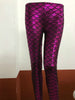 Women Mermaid Leggings Glitter Printed Legging Sexy Silm Fit Legings High Waist Elastic Women Pants