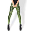 Women Mermaid Leggings Glitter Printed Legging Sexy Silm Fit Legings High Waist Elastic Women Pants