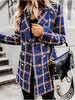 Women Office Lady Blazers Women Plus Size Clothing for Women Plaid Blazer Jacket Suit Office Lady  Suit Women Jacket Full 2022