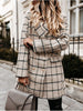 Women Office Lady Blazers Women Plus Size Clothing for Women Plaid Blazer Jacket Suit Office Lady  Suit Women Jacket Full 2022