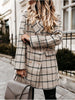 Women Office Lady Blazers Women Plus Size Clothing for Women Plaid Blazer Jacket Suit Office Lady  Suit Women Jacket Full 2022