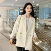 Women Office Lady Wear Suit Blazer Solid Casual Coat Jacket Long Sleeve Notched Collar Outwear Blazers