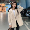 Women Office Lady Wear Suit Blazer Solid Casual Coat Jacket Long Sleeve Notched Collar Outwear Blazers