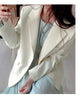 Women Office Lady Wear Suit Blazer Solid Casual Single Breasted Coat Jacket Long Sleeve Notched Collar Fishion Blazers