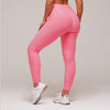 Women Pink High Waist Fitness Leggings Fashion 2022 Female Push Up Black Spandex Pants Workout Leggings Femme Plus Size