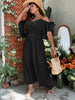 Women Plus Size Wedding Guest Maxi Dress 2023 Summer Autumn Long Elegant  Cocktail Black Party Dress Oversized Evening Clothing