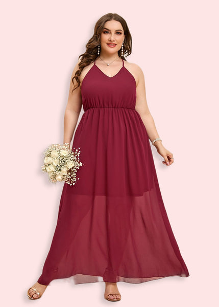 Women Plus Size Wedding Guest Maxi Dress 2023 Summer Long Backless Elegant  Cocktail Pink Party Dress Oversized Evening Clothing
