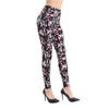Women Print Fashion Leggings Mid Waist Thin stretch Ankle Skinny Pants Standard Autumn Spring Wear Trousers