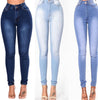 Women Ripped Jeans Stretchy Curve Plus Size High Waisted  Boyfriend Hole Cute Distressed Denim Pants Push Up Butt ouc276B