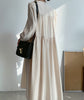 Women'S 2022 Spring  Long Puff Sleeve Mid-Length Dress Female Casual Vestido Clothes Robe