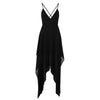 Women Sexy Black Maxi Dress Black Sling Dress Female Summer 2022 Sleeveless V-neck Vest Long Women Dresses Платье Летнее #T1G