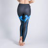 Women Sexy Bow Printed Fitness Leggings High Waist Push Up Legging Activewear Workout Stretch Leggins Black Leggings