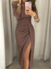 Women Sexy Evening Party Ball Prom Gown Formal Cocktail Wedding Long Dress