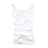 Women Sexy Lace Tank Tops Vest T-shirt Sleeveless Temperament Fashion O-Neck Camisole Top Female Floral Solid Color Homewear