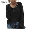 Women Sexy V Neck Button Blouses Shirts Autumn 2023 Elegant Casual Long Sleeves Solid Tops 2XL Female Vintage Slim Blusa