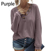 Women Sexy V Neck Button Blouses Shirts Autumn 2023 Elegant Casual Long Sleeves Solid Tops 2XL Female Vintage Slim Blusa