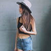 Women Short Crop Tops 2022 New Fashion Sleeveless U Crop Tops Solid Colors Fitness Tank Tops Female Casual Vest Tube Tops 833115