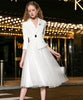 Women Skirt Set  2022 Summer Women  Ladies Noble Skirt Suit Two Piece Set