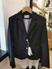 Women Skirt Suit 2022 Slim Gray Balzer Set Pleated Skirt Blazer Two Piece Suit Autumn New