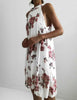 Women Sleeveless Summer Boho Printed Beach Casual Loose Mini Shirt Beach Dress