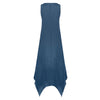 Women Sleeveless Tank Dress  Loose Letter Printed O-Neck Vest Top Female Summer Casual Plus Size Irregular Hem Dresses
