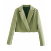 Women Solid Spring 2 Piece Set Blazer,High Waist Skirt Office Lady Jacket Skirt Suits Sold Separately Women's Costumes