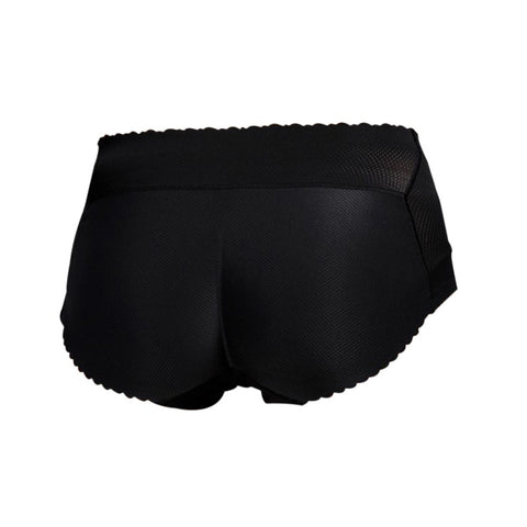 Women Sponge Padded Panties Seamless Botto Push Up Middle Waist Butt lift Briefs Underwe T55