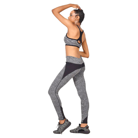 Women Sportswear High Waist Fitness Leggings Striped Workout Clothes for Women Sexy Bodybuilding Pants Skinny Push Up Leggings