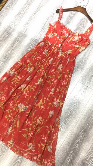 Women Square Neck Corsair Iris Corset Jumpsuit Lace-up Ruffles Ruffle-trim Straps Silk Jumpsuit