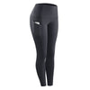 Women Stretch Sportswear Pants with Pocket Women Compression Skinny Fitness Leggings