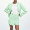 Women Suit 2-piece suits ZA2022 spring suit collar shorts suit women suits casual chic office youth ladies suits