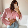 Women Suit 2023 Women Blazers Long Sleeve Solid Cardigan Blazer Shorts  Lady Casual Short Suits