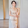 Women Suit Skirt Two Piece Set 2023 Summer Korean Version Thin Ladies Jacket High Waist Skirt Professional Wear