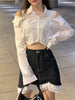 Women Suit Tank + Skirt 2 Pieces Crop Top Plaid Elegant Chic Women Clothes Sexy Office Lady Spring Autumn Female Suits Outerwear