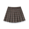Women Suit Tank + Skirt 2 Pieces Crop Top Plaid Elegant Chic Women Clothes Sexy Office Lady Spring Autumn Female Suits Outerwear