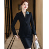 Women Suits Autumn High End Business Formal Temperament Slim Long Sleeve Blazer And Skirt Office Ladies Work Wear