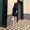 Women Suits Coat Long Prad  Brand Lapel Leisure Suit Elegant Button Women's Coat  Women's Blazer Coat