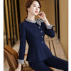 Women Suits 2023 Autumn High End Temperament Business Formal Slim Blazer And Skirt Office Ladies Work Wear